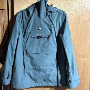 Warm and waterproof Montec ski jacket shell